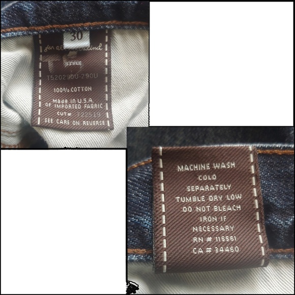7 For All Mankind Bootcut Jeans size 30 - Picture 8 of 8